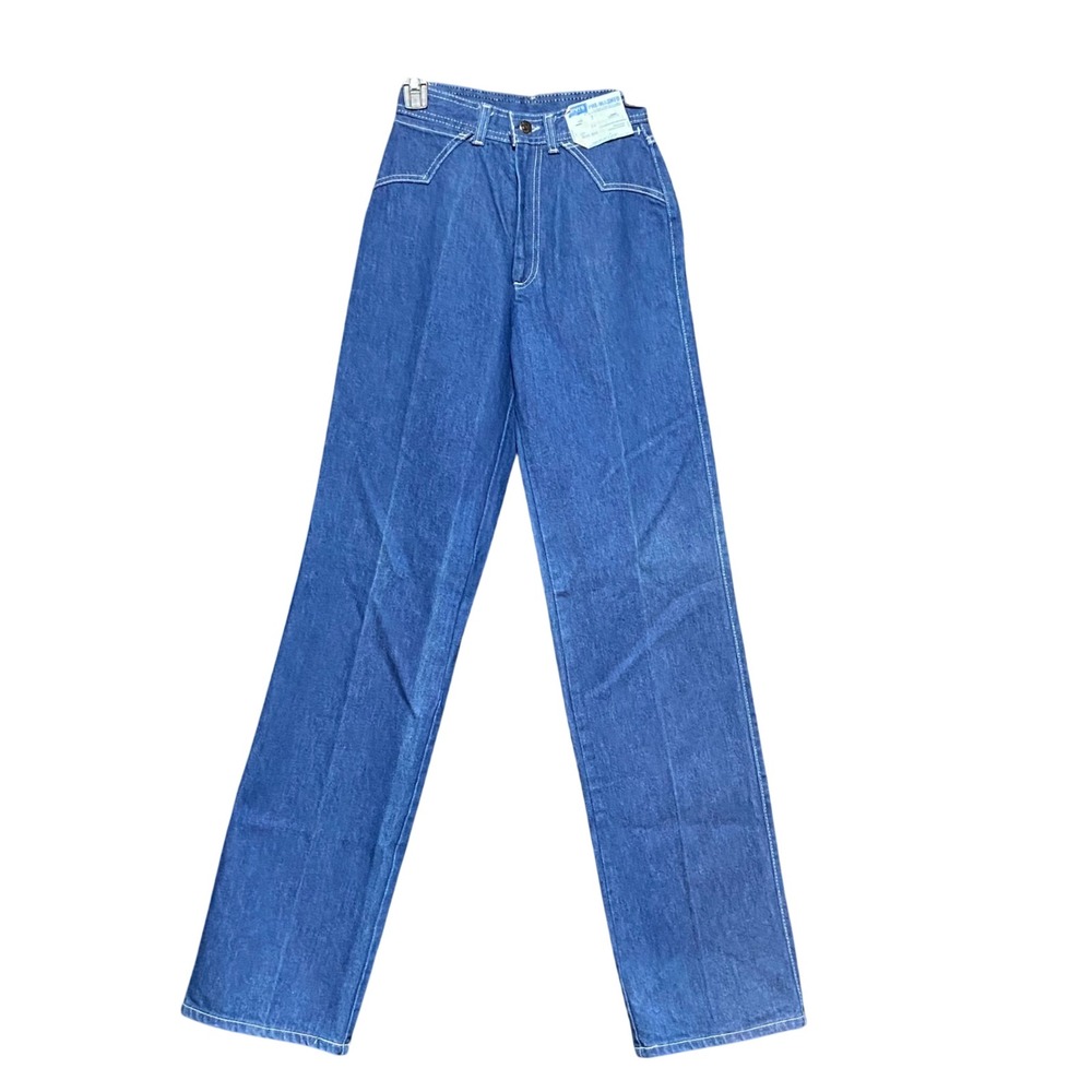 Vintage Levis 749 Womens Western Jeans High Waisted Yoke Front Size 7 USA 23x33